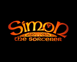 Simon the Sorcerer title screen for Amiga CD32